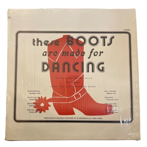 These Boots Are Made For Dancing Square Dance Patter Calls Vinyl LP Rare - Picture 1 of 3
